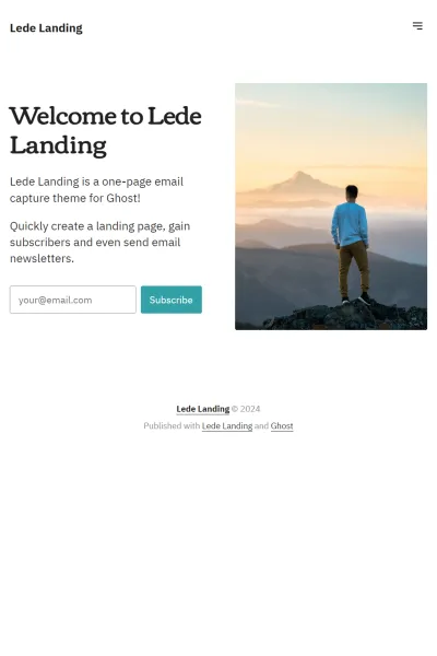 Lede Landing